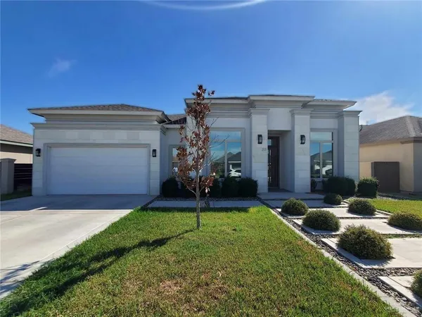 a view of a porch in front of house