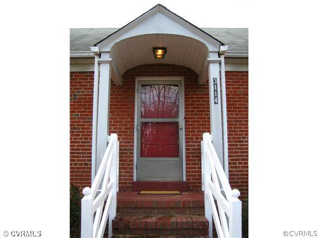 3114 Skipwith Road Henrico, VA 23294 - Photo 2 of 11 Exterior Front - Brick stairs and landing, storm d