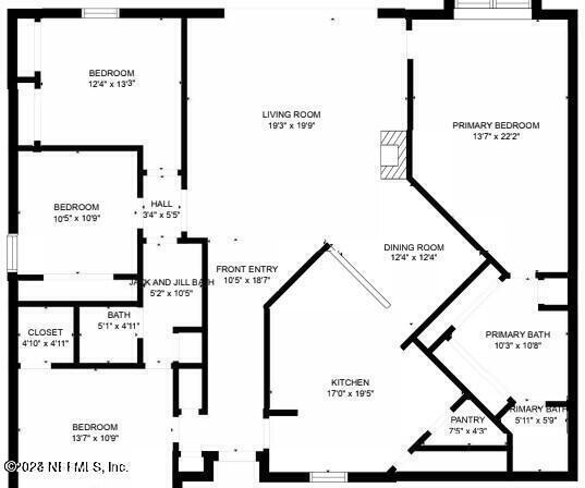 4041 High Pine Road Jacksonville, FL 32225 - Photo 54 of 54 4041 High Pine Floorplan