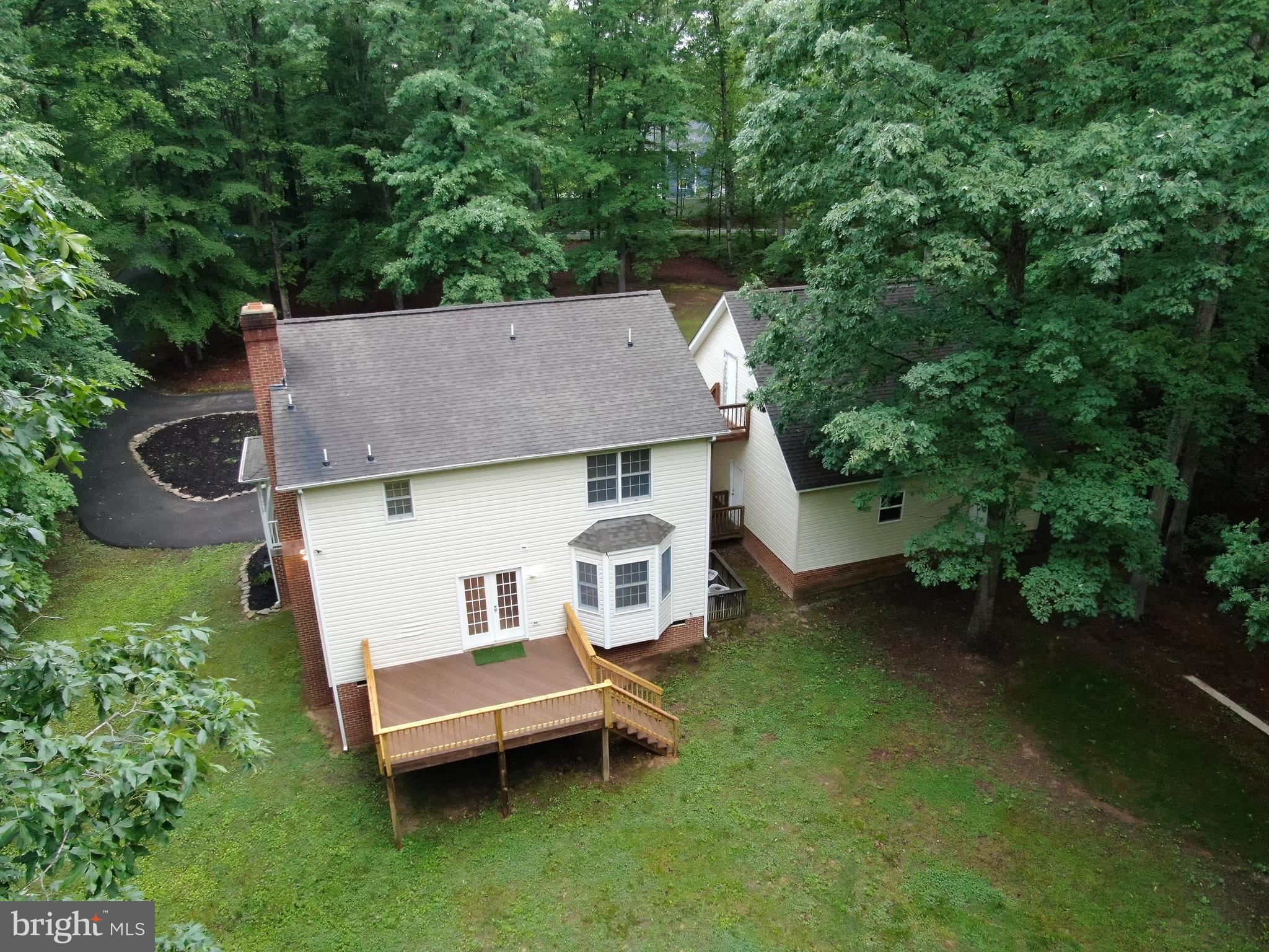 4638 Ladysmith Road Ruther Glen, VA 22546 - Photo 53 of 74 aerial of back of house
