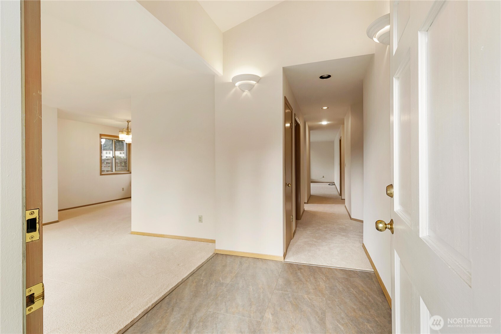 8523 199th Place Southwest Edmonds, WA 98026 - Photo 4 of 40 wooden floor in a room with a bathroom