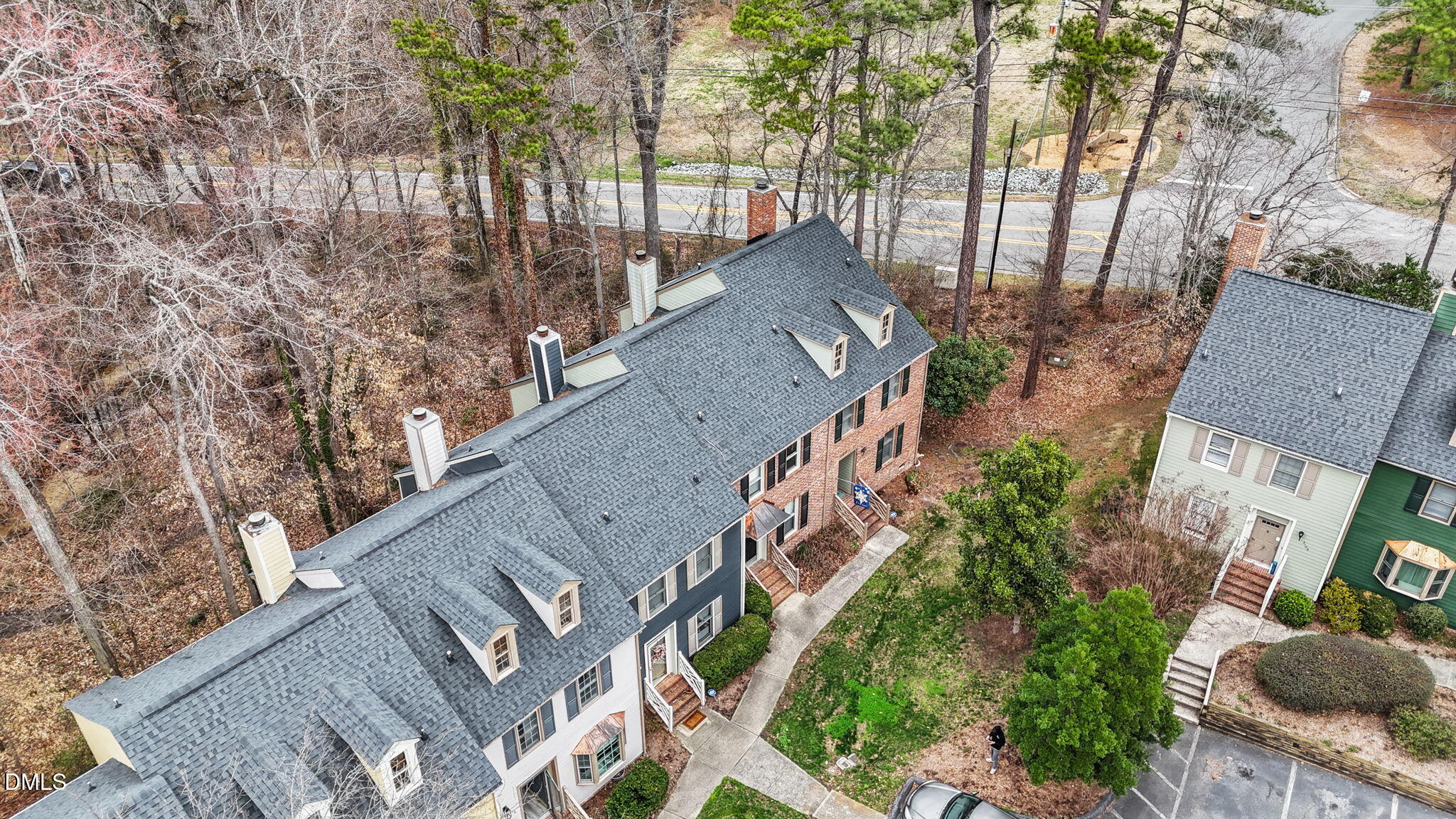 3112 Coachman's Way Durham, NC 27705 - Photo 27 of 29 an aerial view of a house