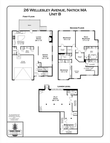 $1,099,000 | 26 Wellesley Avenue, Unit B, Natick, MA 01760