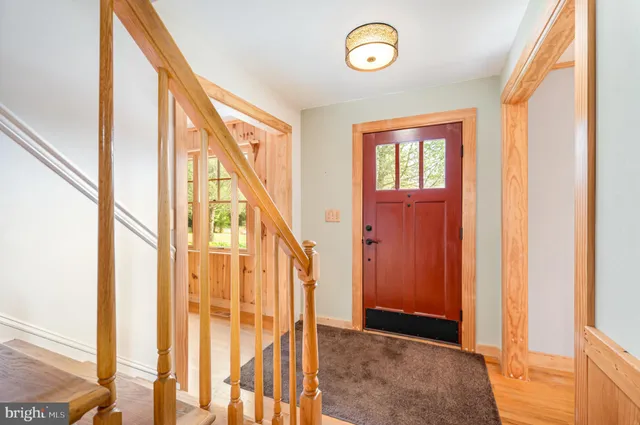 a view of an entryway