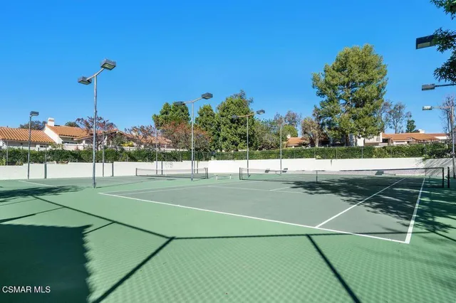 a view of a tennis court