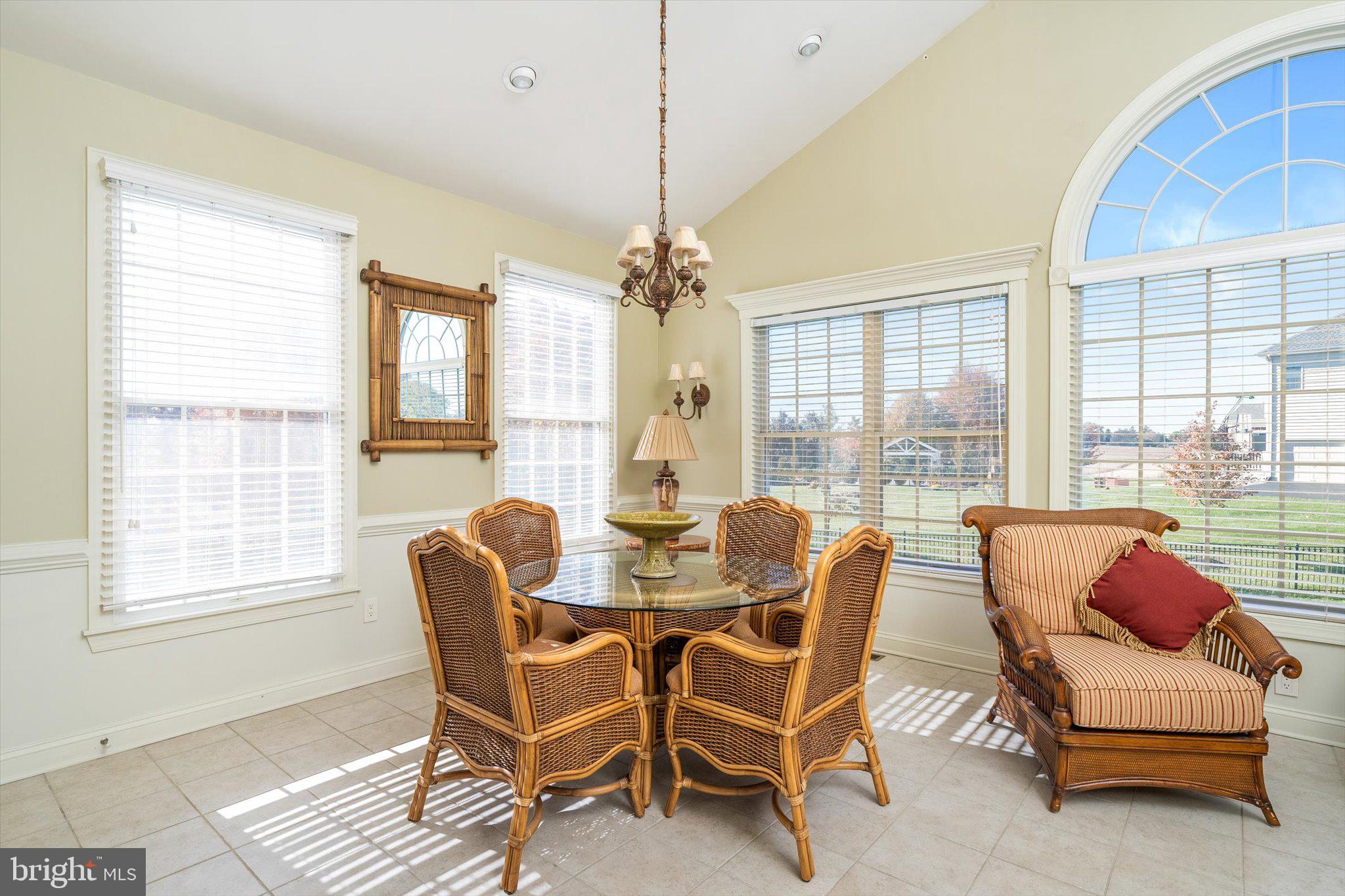 30 Ridgeview Way Allentown, NJ 08501 - Photo 17 of 57 a dining room with furniture and windows