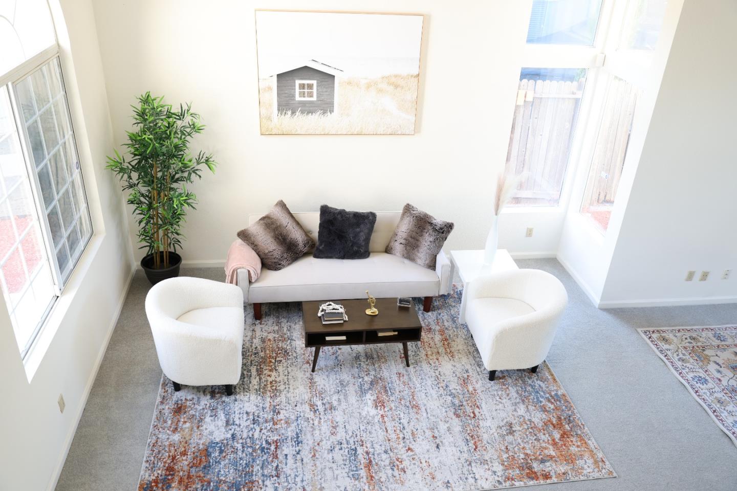 5012 Rodeo Circle Antioch, CA 94531 - Photo 4 of 36 a living room with furniture and a potted plant