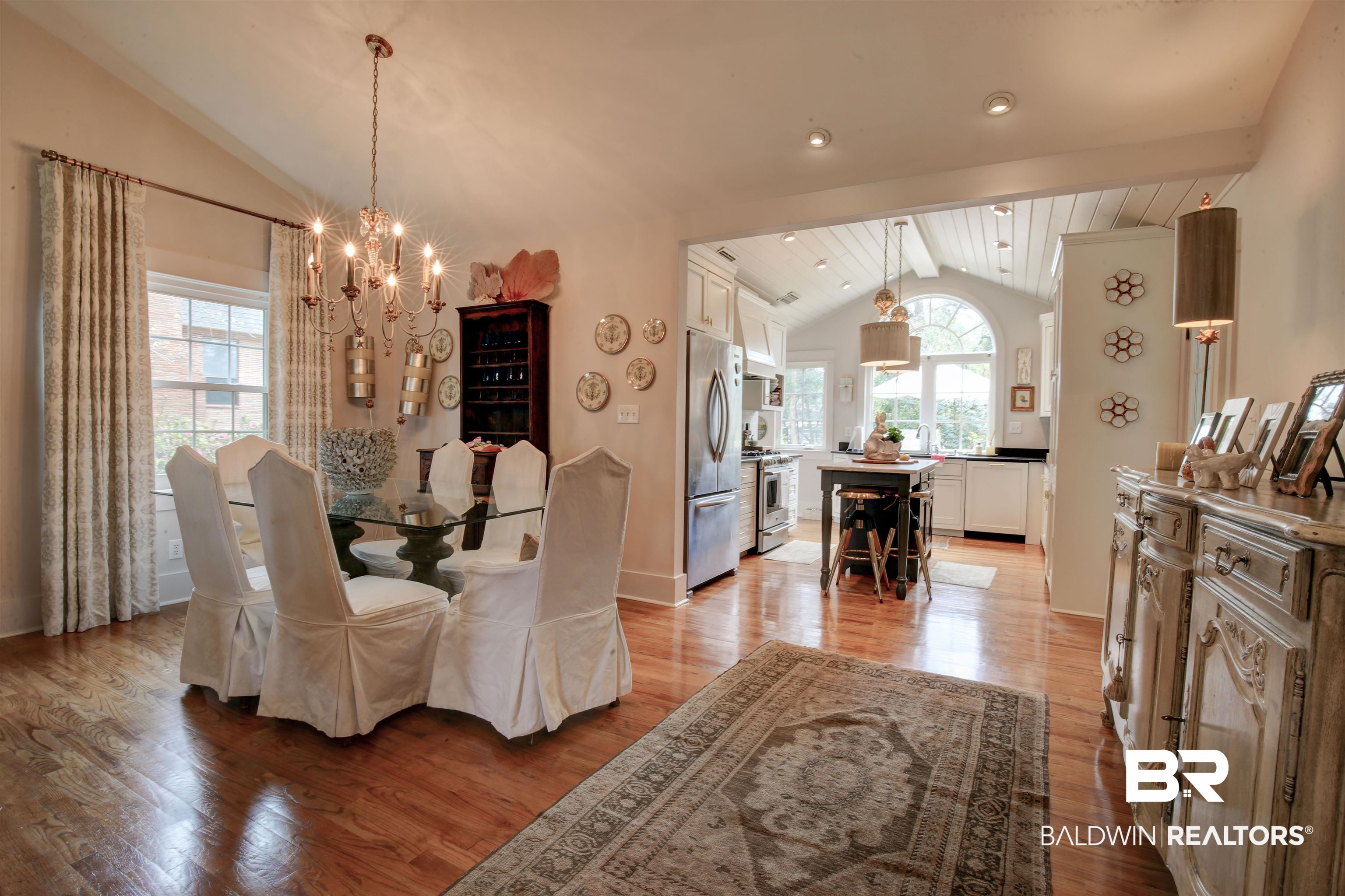 206 Pier Avenue Fairhope, AL 36532 - Photo 10 of 26 Dining and Kitchen Area
