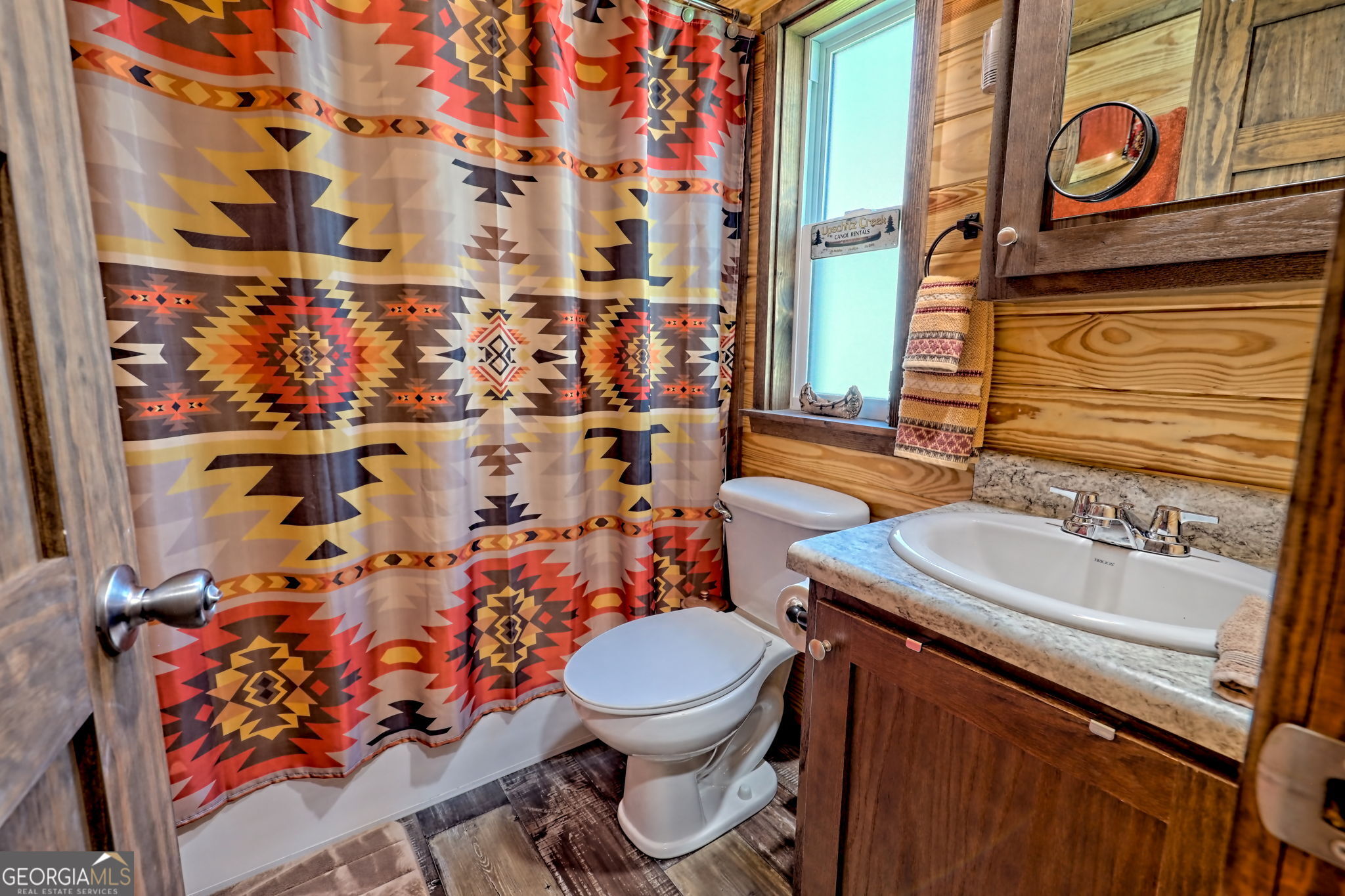 4960 Laurel Lodge Road, Unit 18 Clarkesville, GA 30523 - Photo 22 of 59 a bathroom with a sink toilet and shower