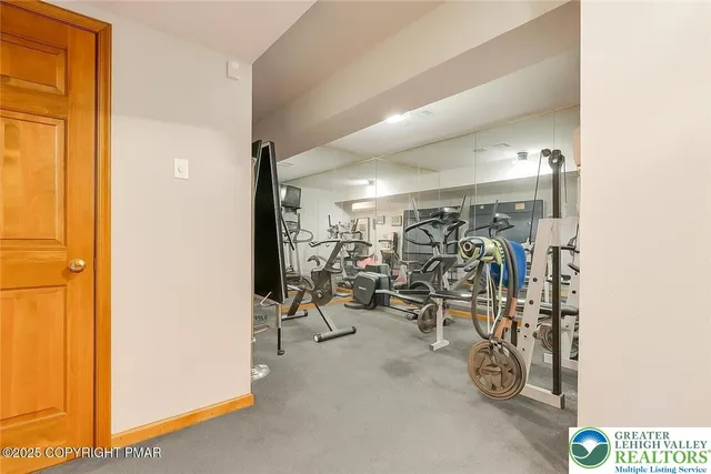 a bathroom with a sink a mirror and a shower