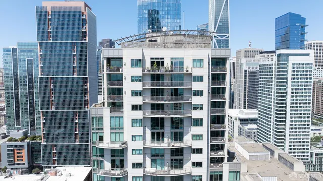 a front view of a building