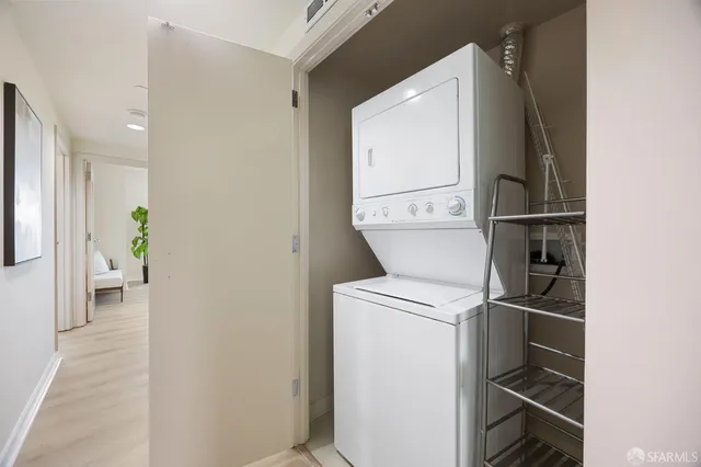 a balcony with city view