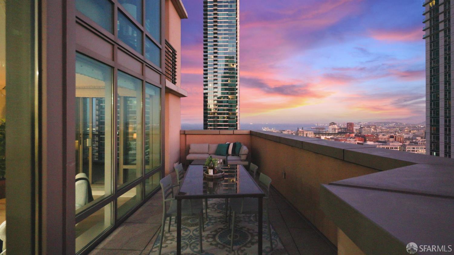 355 1st Street, Unit S2503 San Francisco, CA 94105 - Photo 45 of 67 a balcony with city view
