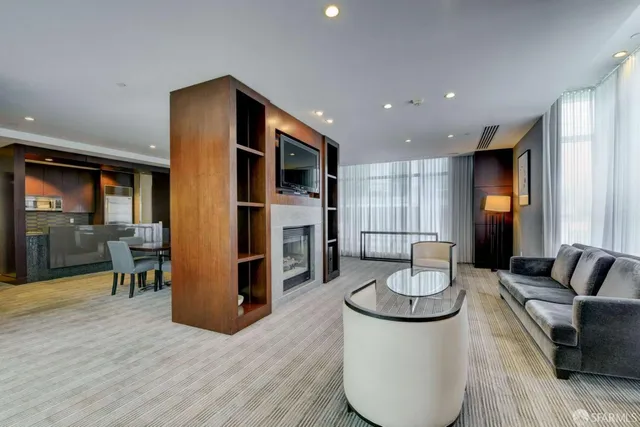 a front view of a building