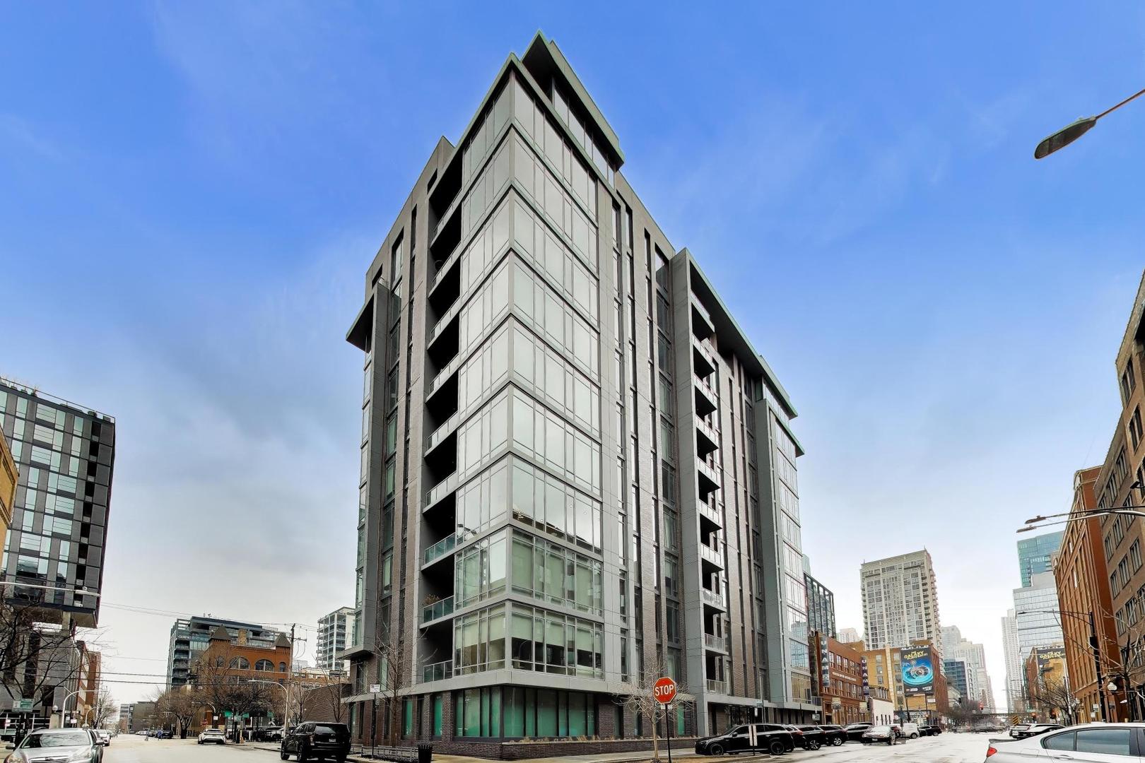a front view of a building