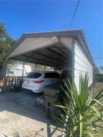 a view of outdoor space and deck