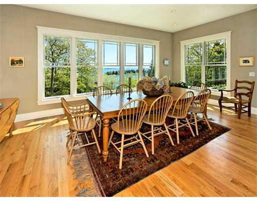 40 Royall Road East Boothbay, ME 04544 - Photo 6 of 25 Dining Room. The dining room, as...
