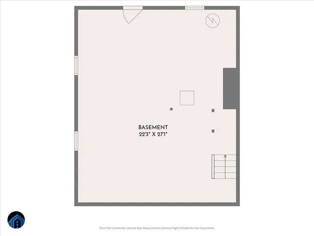 a picture of a bench in a white wall