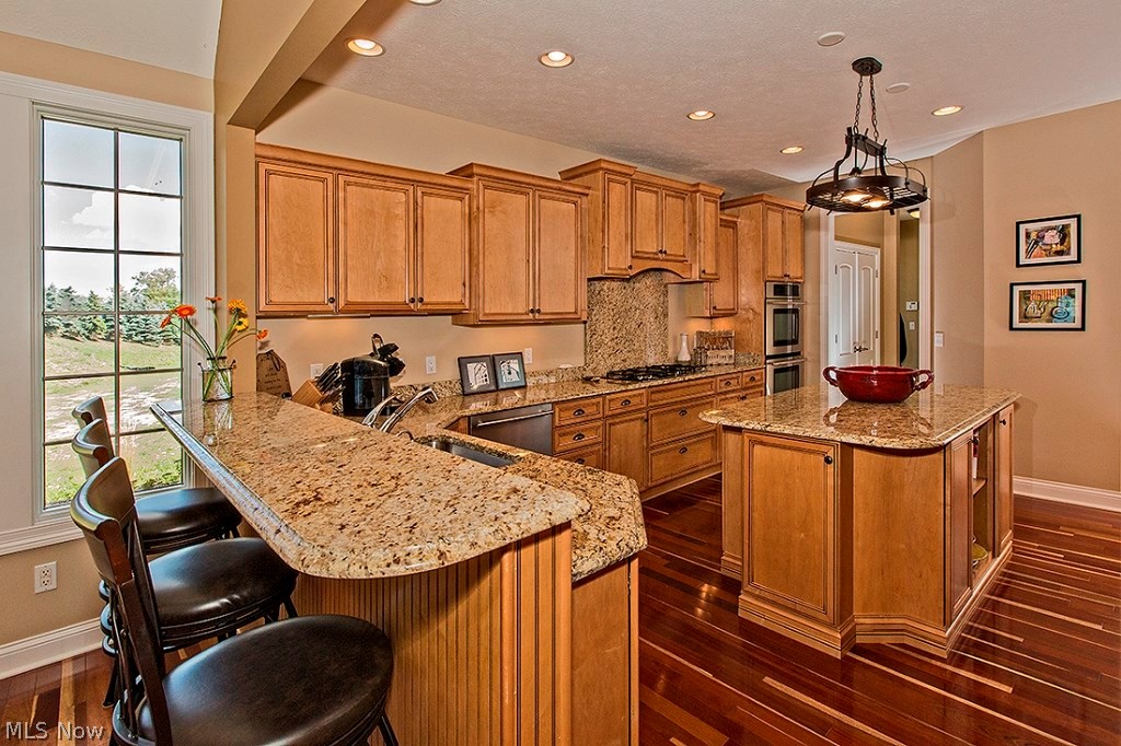 3375 Legends Way Cleveland, OH 44124 - Photo 3 of 33 Enormous Gourmet Kitchen with Granite, Huge Island, Breakfast Bar & Top of the Line Stainless Steel Appliances