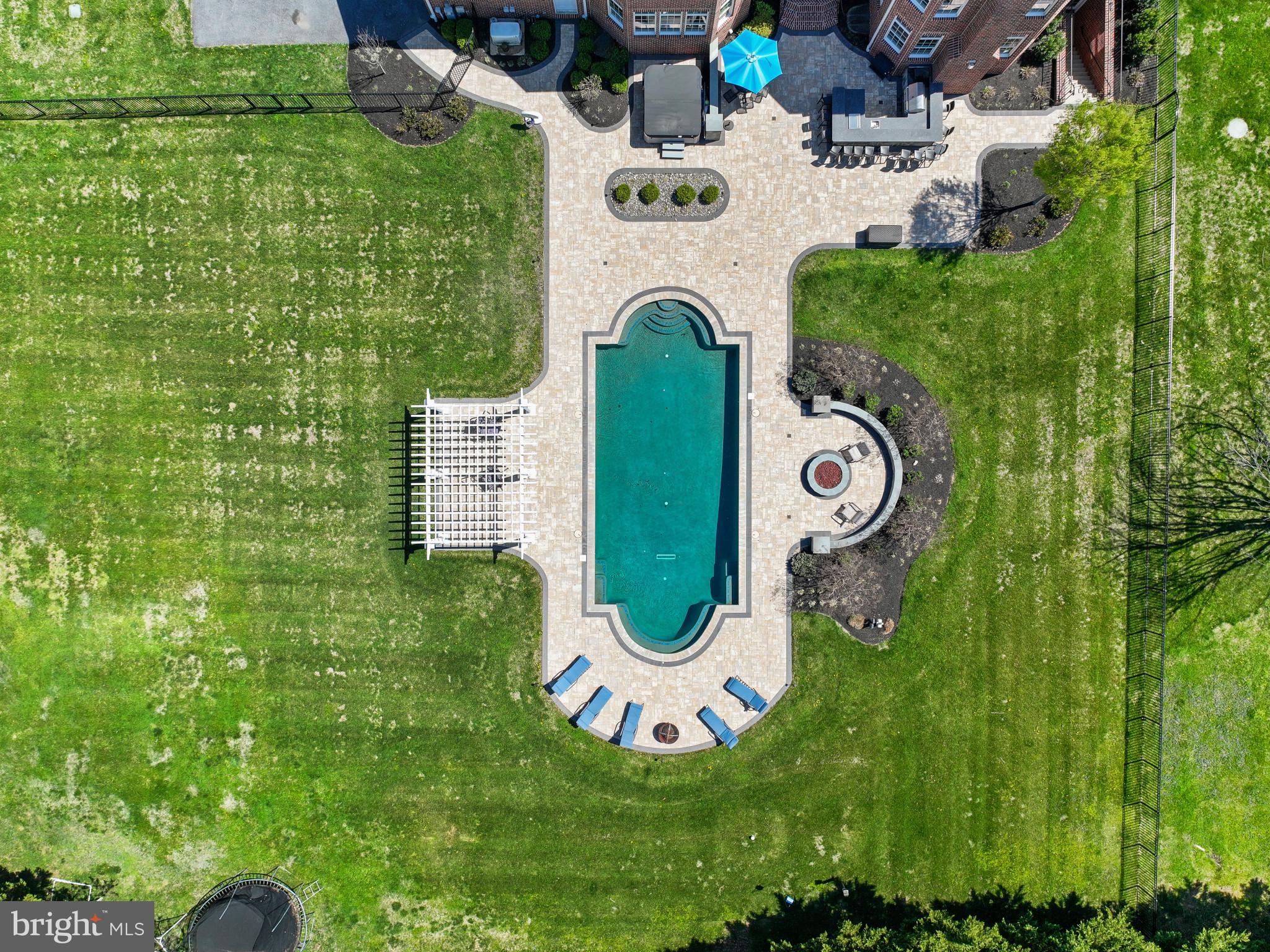 1820 Woodstock Road Woodstock, MD 21163 - Photo 107 of 122 Aerial View of Pool
