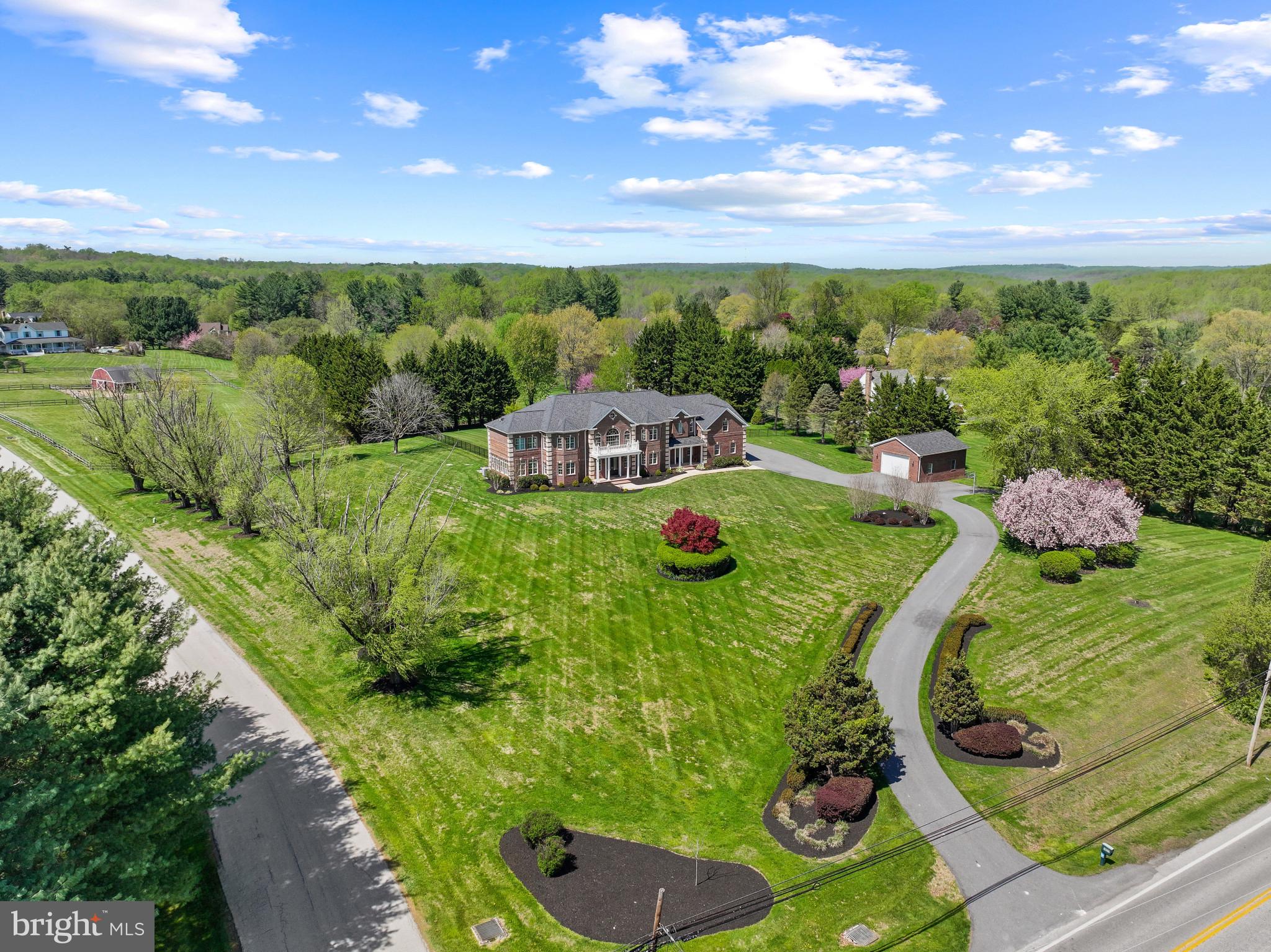 1820 Woodstock Road Woodstock, MD 21163 - Photo 114 of 122 Aerial View of Home and Surrounding Area