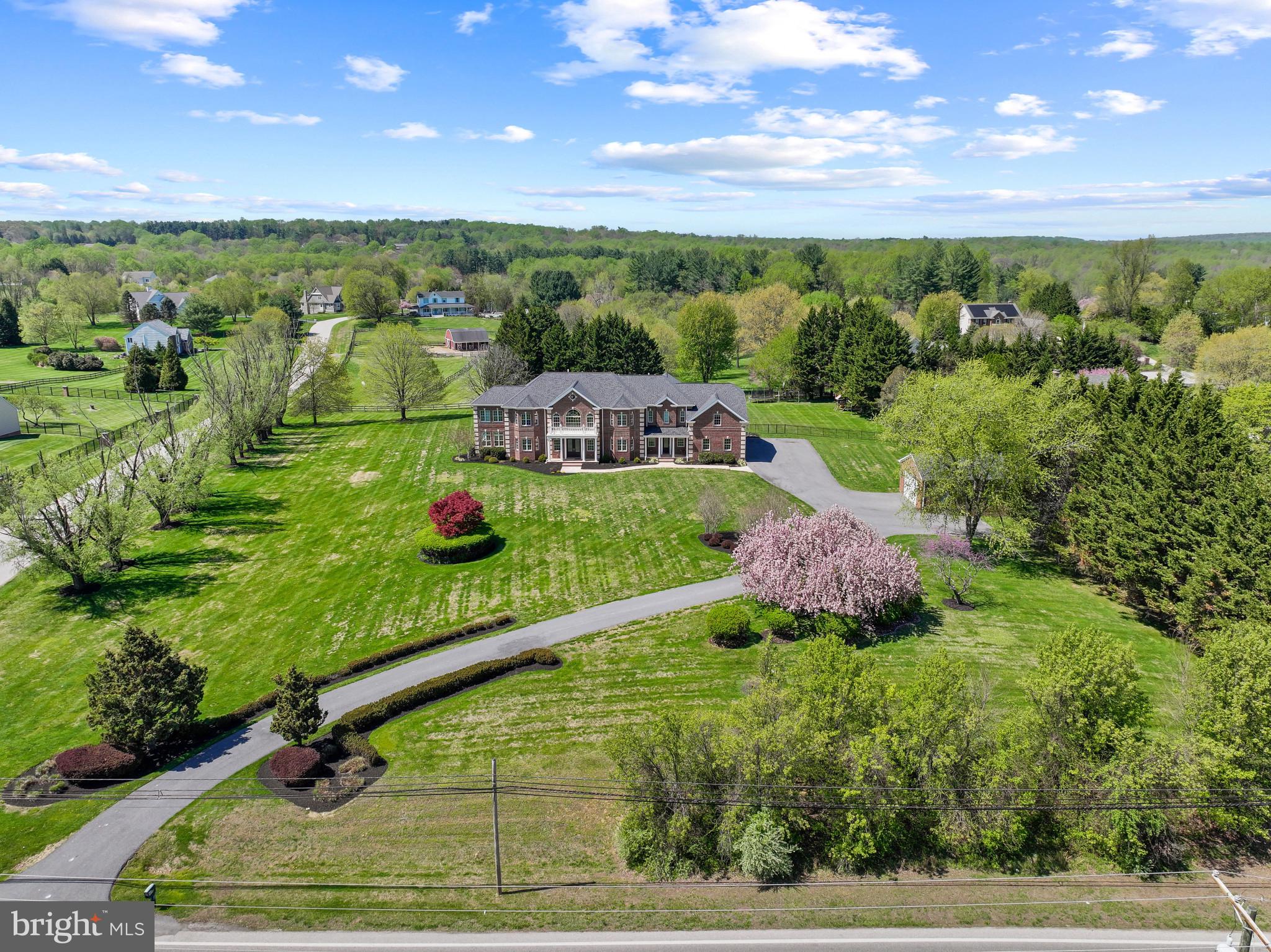 1820 Woodstock Road Woodstock, MD 21163 - Photo 115 of 122 Aerial View of Home and Surrounding Area