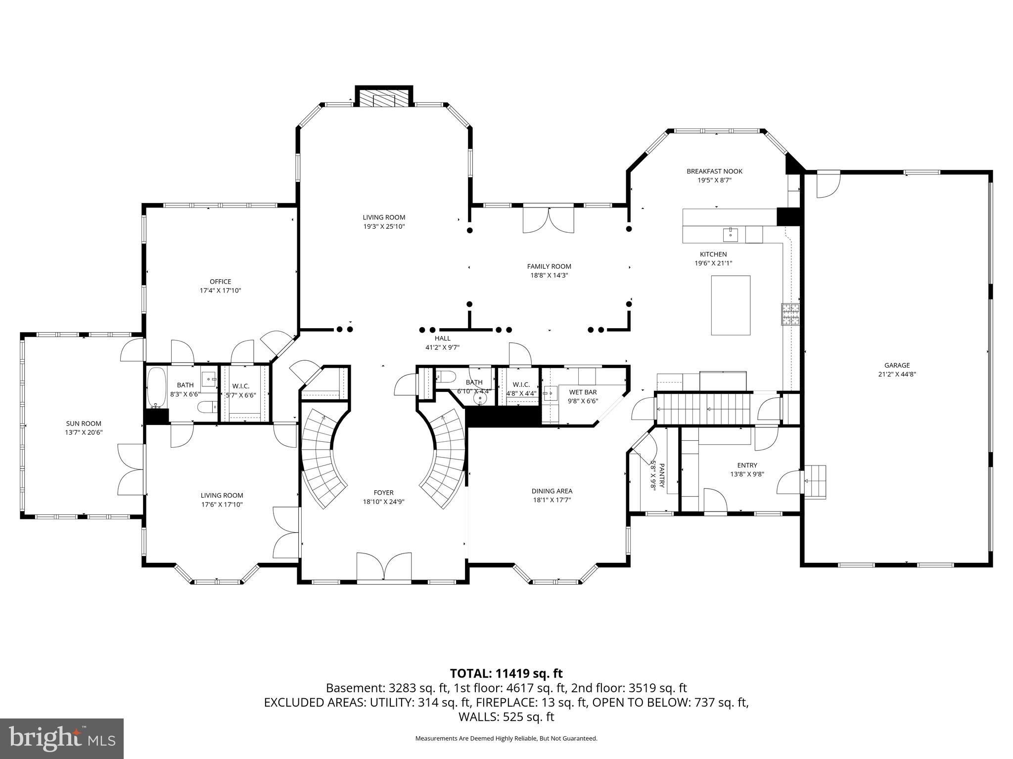 1820 Woodstock Road Woodstock, MD 21163 - Photo 120 of 122 Main Level Floor Plan
