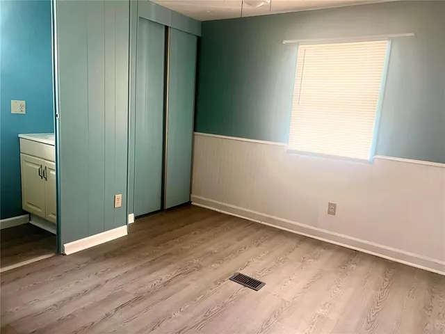 a view of pool with a back yard