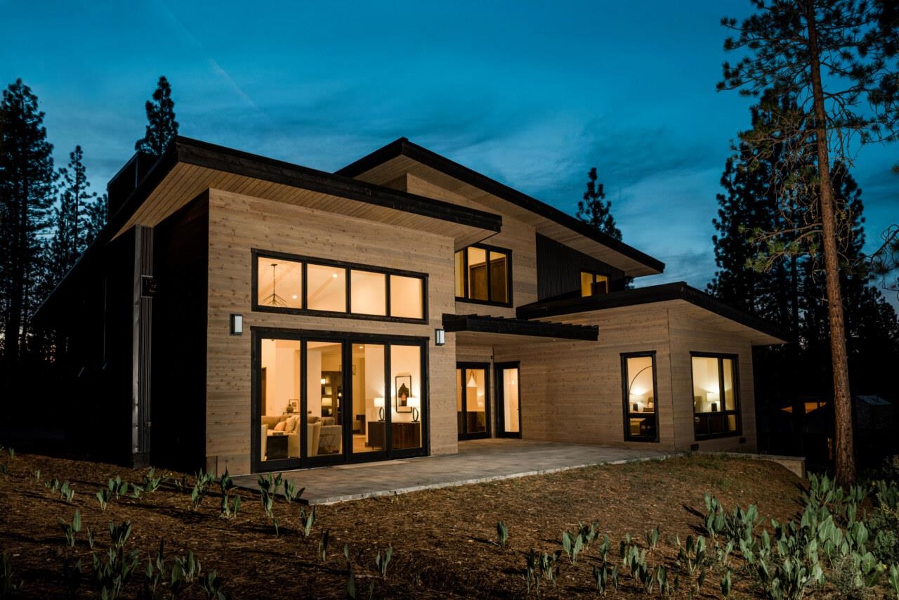 1391 Eagle Feather Portola, CA 96122 - Photo 3 of 28 a front view of a house with a garden