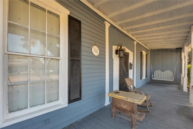 a view of a entryway door of the house