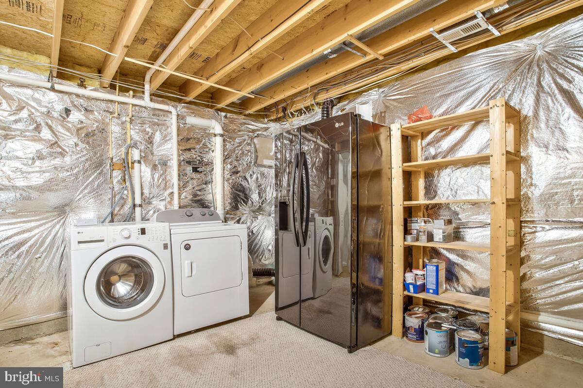 1755 Maple Avenue Hanover, MD 21076 - Photo 34 of 42 Huge laundry/utility room w/plenty of storage