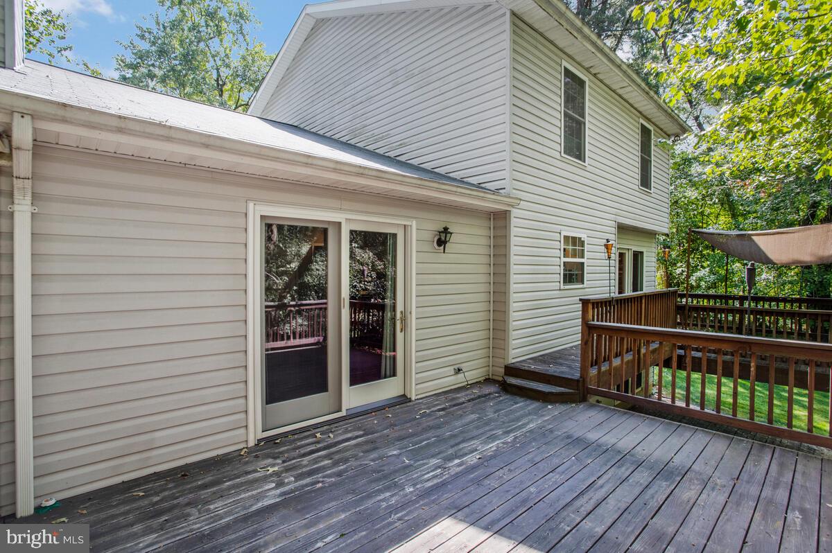 1755 Maple Avenue Hanover, MD 21076 - Photo 35 of 42 Two decks!