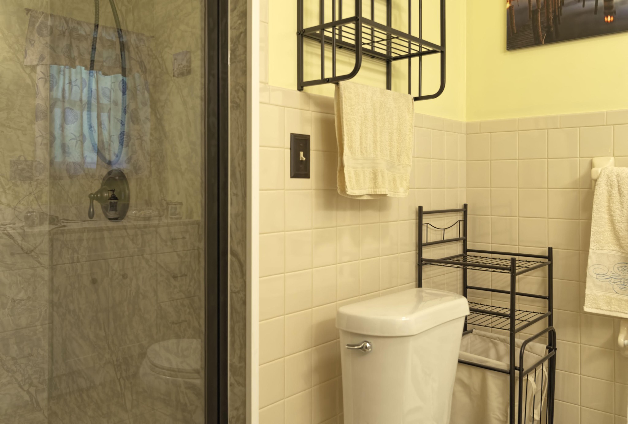 282 Little Tater Valley Road Luttrell, TN 37779 - Photo 12 of 26 a bathroom with a toilet and a shower