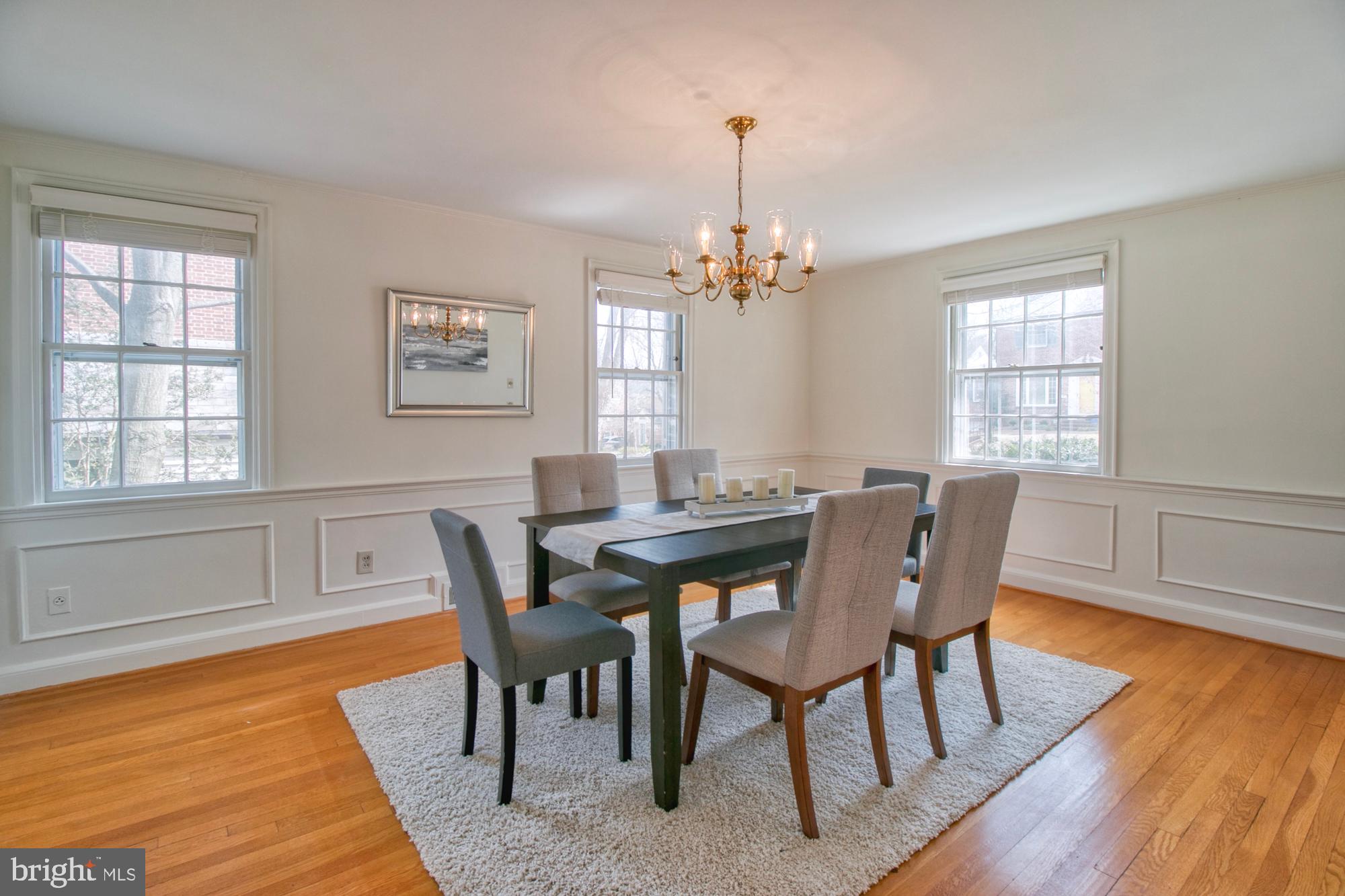516 Yarmouth Road Baltimore, MD 21286 - Photo 11 of 50 Large dining room with loads of light