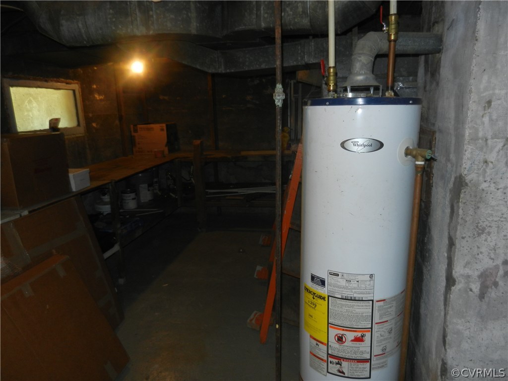 1007 Burnside Street Hopewell, VA 23860 - Photo 15 of 19 a close view of water heater room