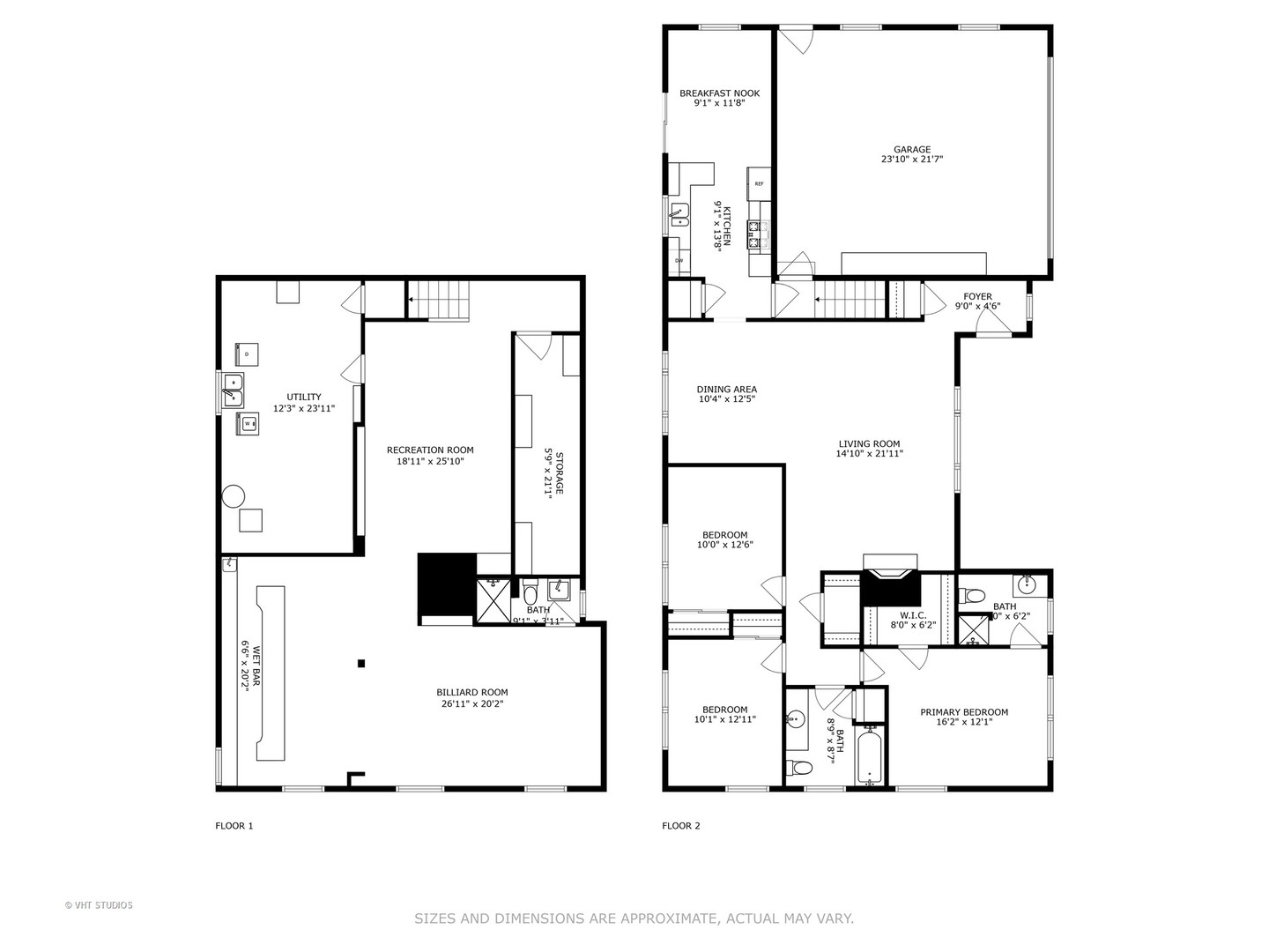 452 Miller Street Beecher, IL 60401 - Photo 18 of 20 a picture of floor plan