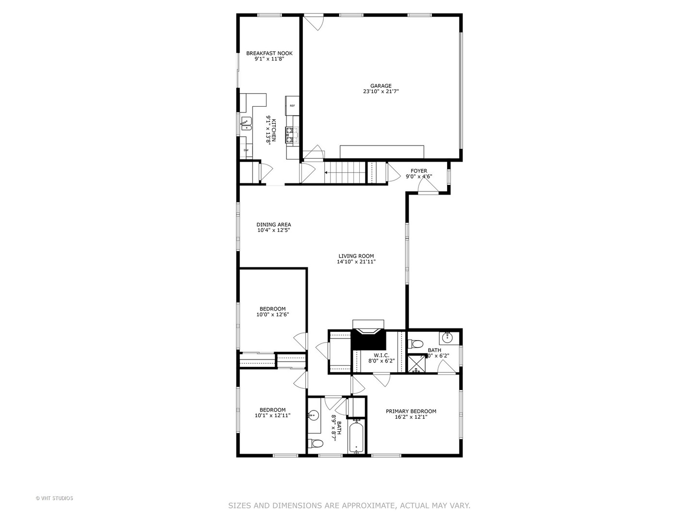 452 Miller Street Beecher, IL 60401 - Photo 19 of 20 a picture of floor plan