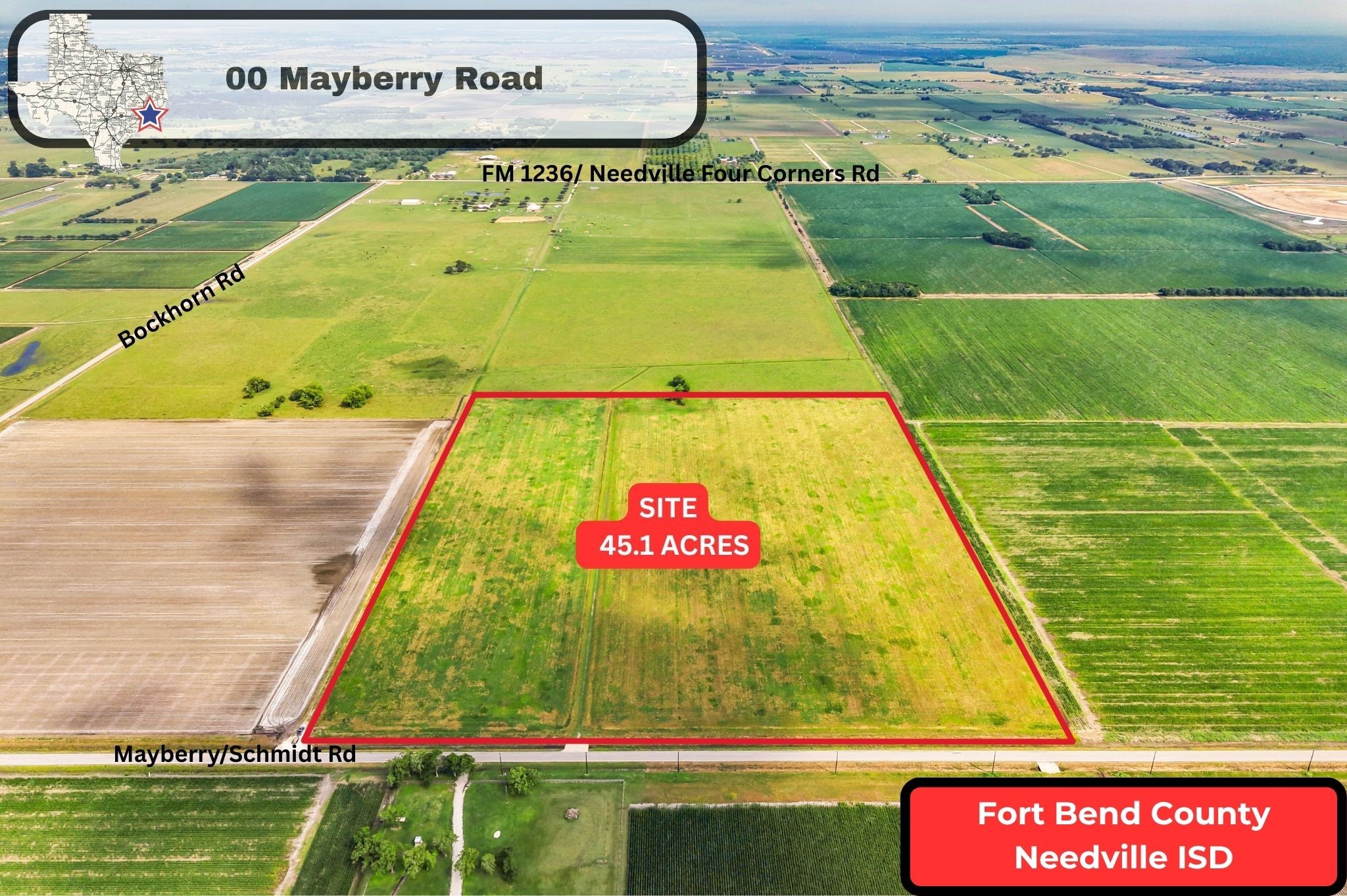 0 Mayberry Road Needville, TX 77461 - Photo 1 of 2