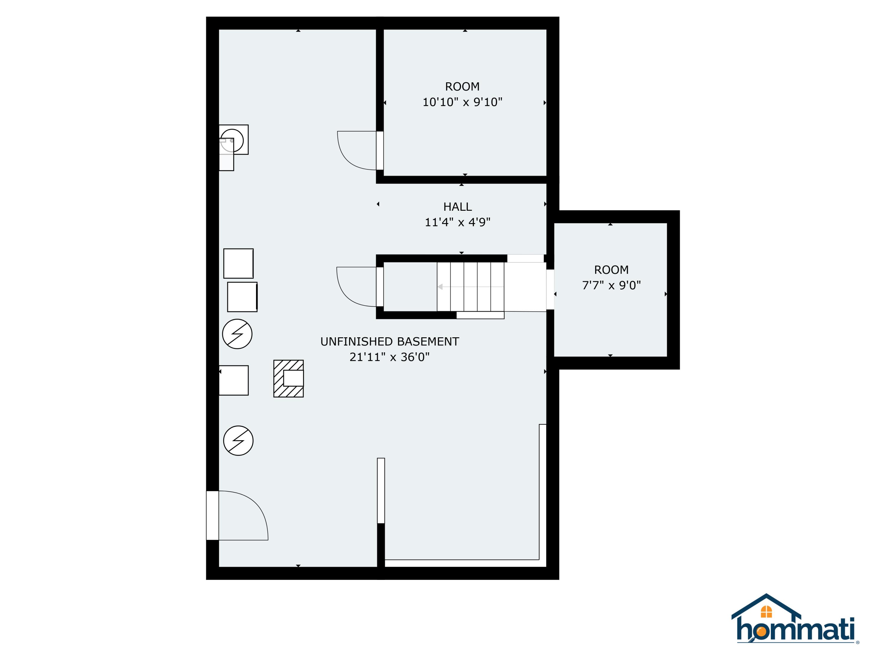 974 New County Road Biddeford, ME 04005 - Photo 43 of 43 Floor Plan Basement