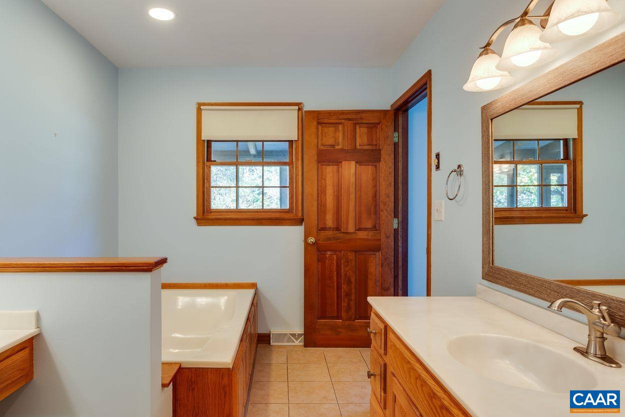 5904 Free Union Road Free Union, VA 22940 - Photo 23 of 75 a bathroom with a sink a mirror and a shower