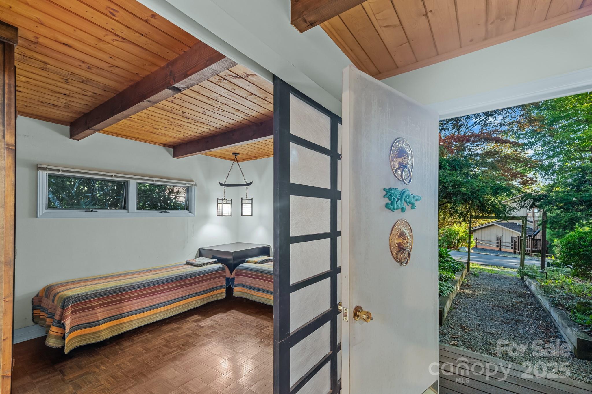 33 Summit Lane Newland, NC 28657 - Photo 30 of 48 a view of a room with gym equipment and a large window