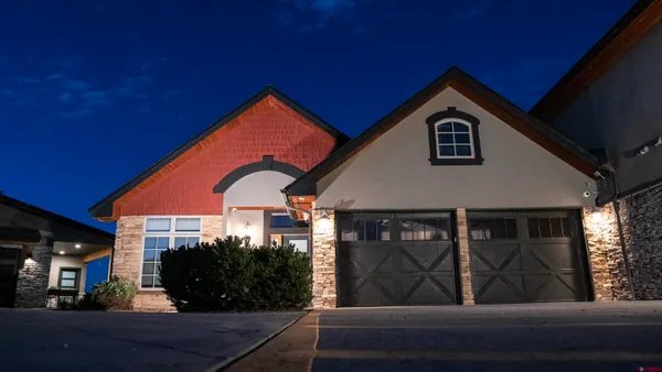a house view with a outdoor space