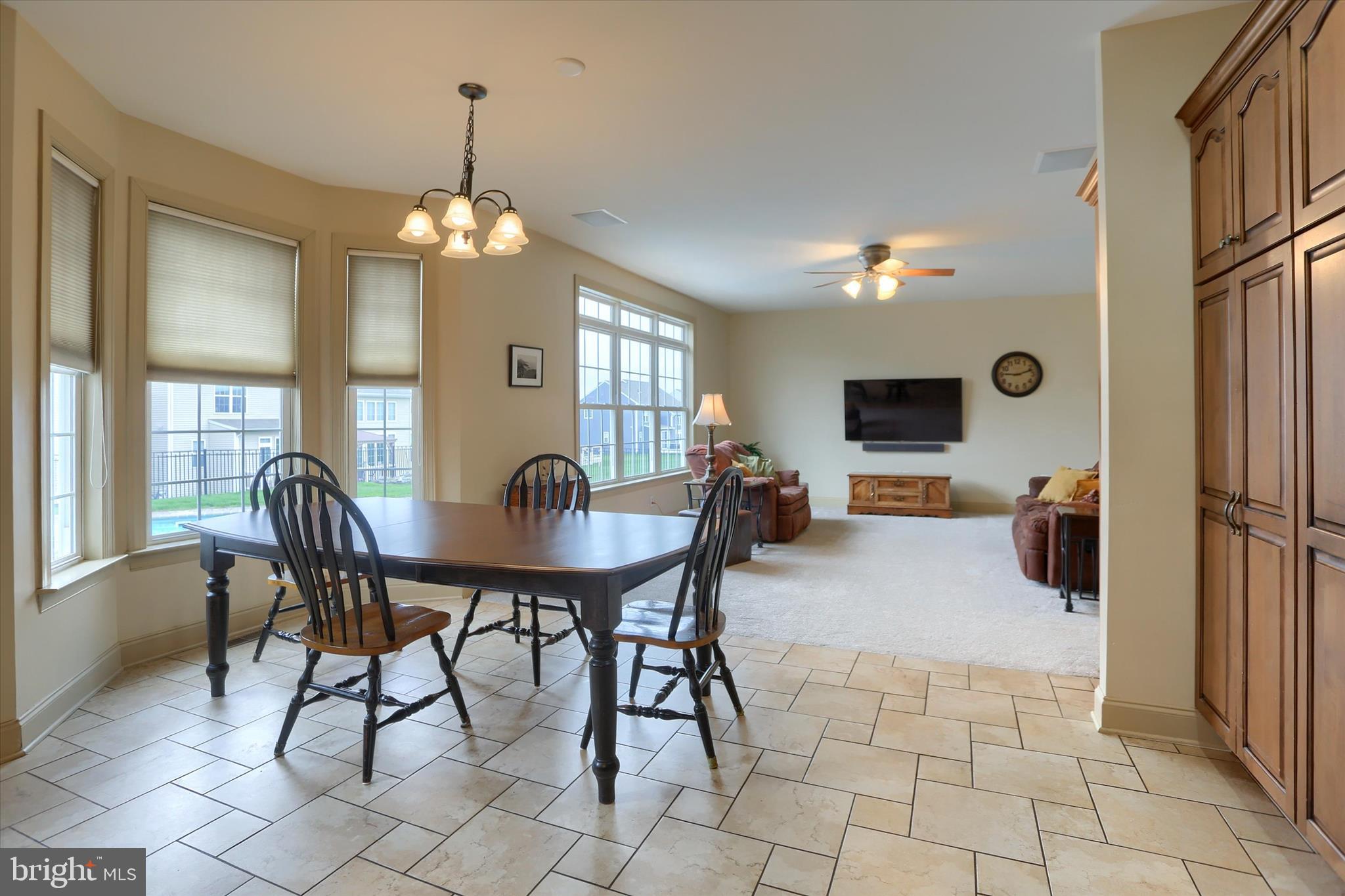 10 Spring View Court Mechanicsburg, PA 17050 - Photo 16 of 50 a view of a dining room with furniture and a chandelier