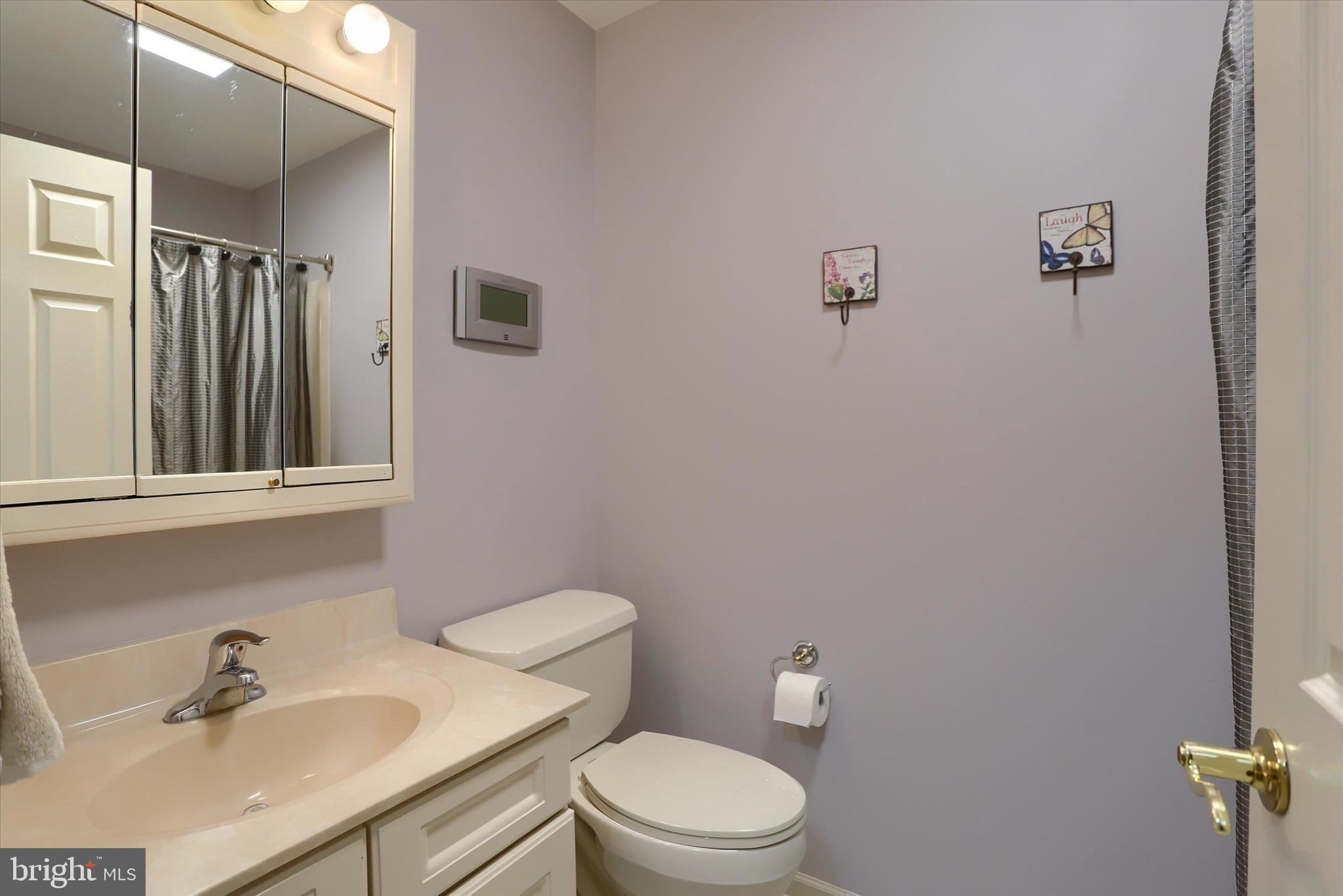 10 Spring View Court Mechanicsburg, PA 17050 - Photo 28 of 50 a white toilet sitting next to a bathroom sink