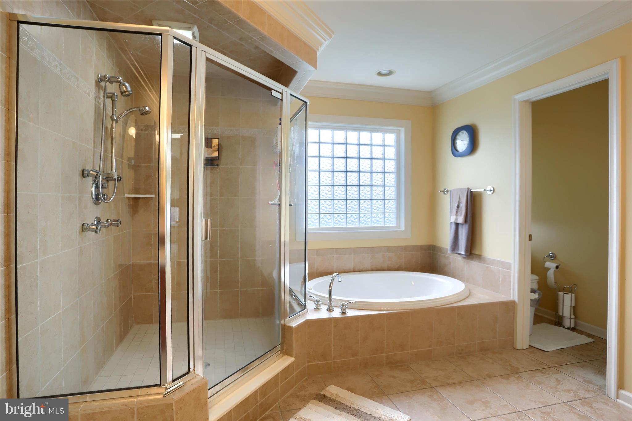 10 Spring View Court Mechanicsburg, PA 17050 - Photo 33 of 50 a bathroom with a tub and a shower