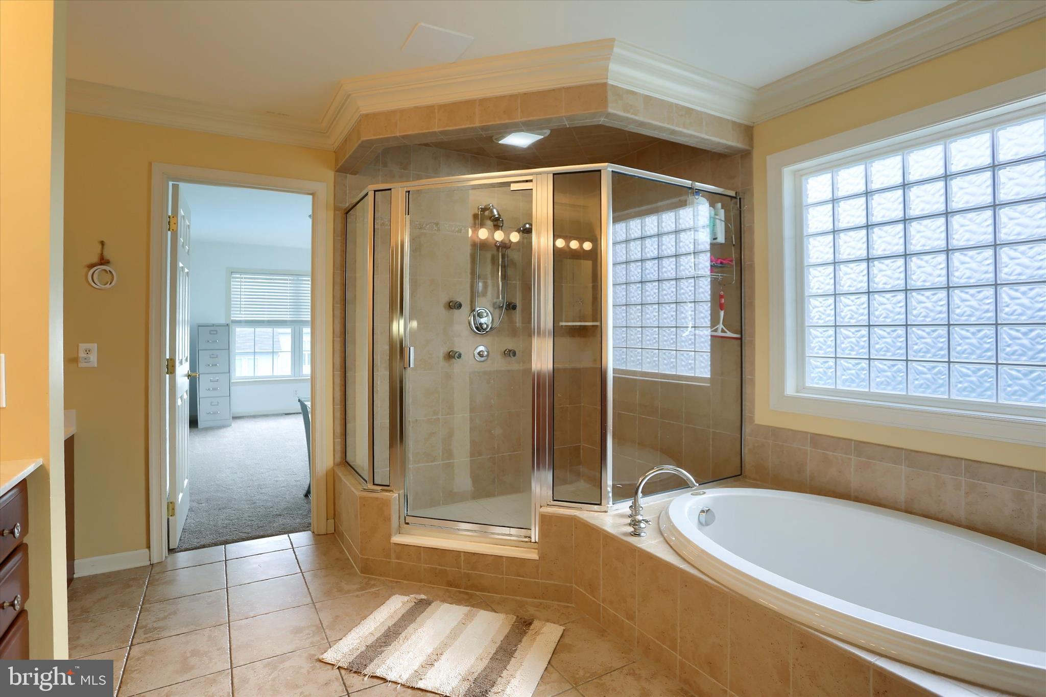 10 Spring View Court Mechanicsburg, PA 17050 - Photo 34 of 50 a bathroom with a tub shower and sink