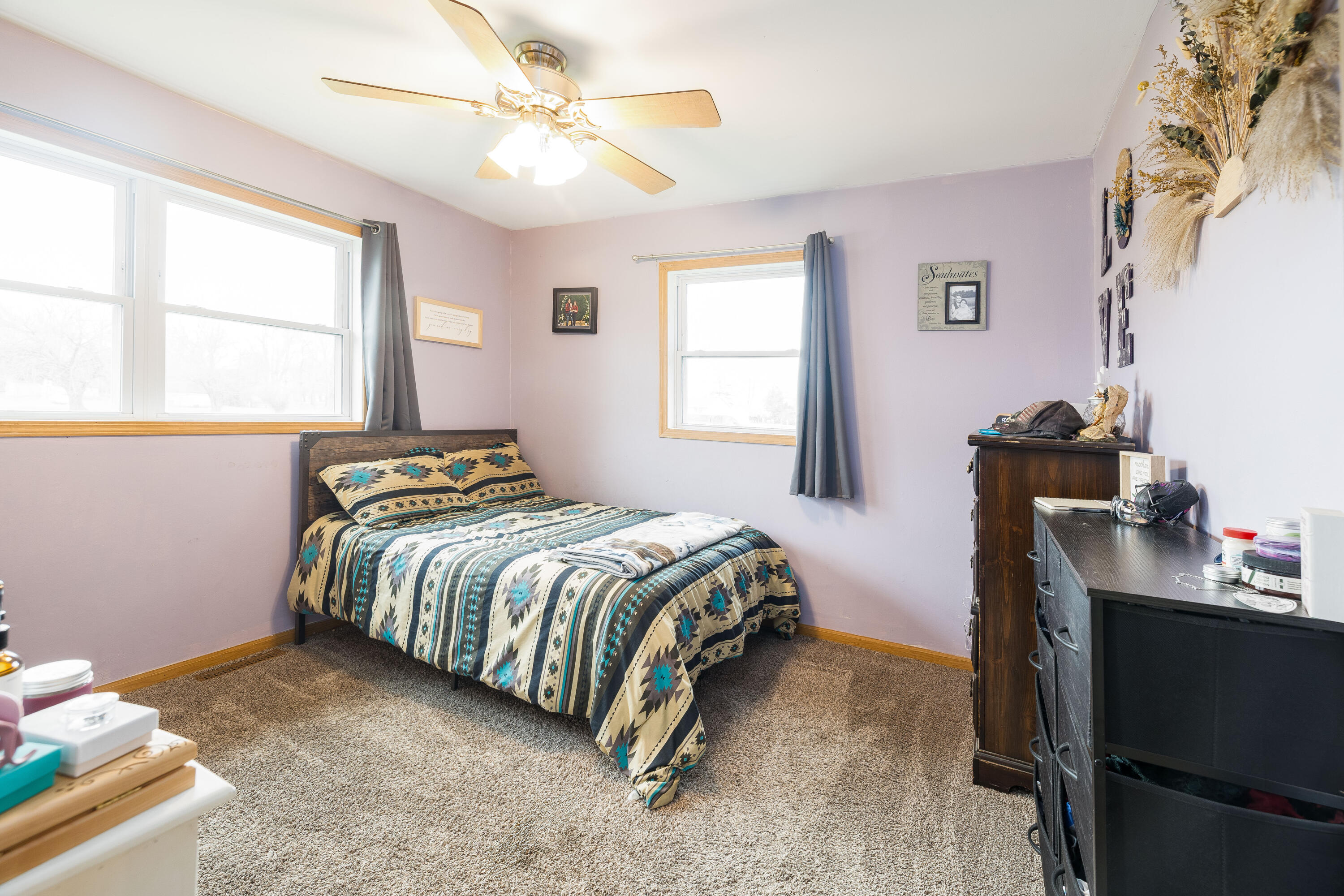 7612 Graefen Drive Demotte, IN 46310 - Photo 17 of 25 a bedroom with a bed and a window