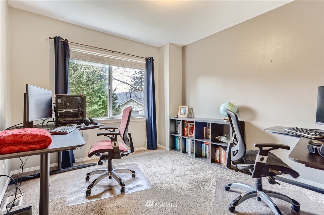 13400 Dumas Road, Unit E3 Mill Creek, WA 98012 - Photo 20 of 28 a view of a workspace with furniture and a window