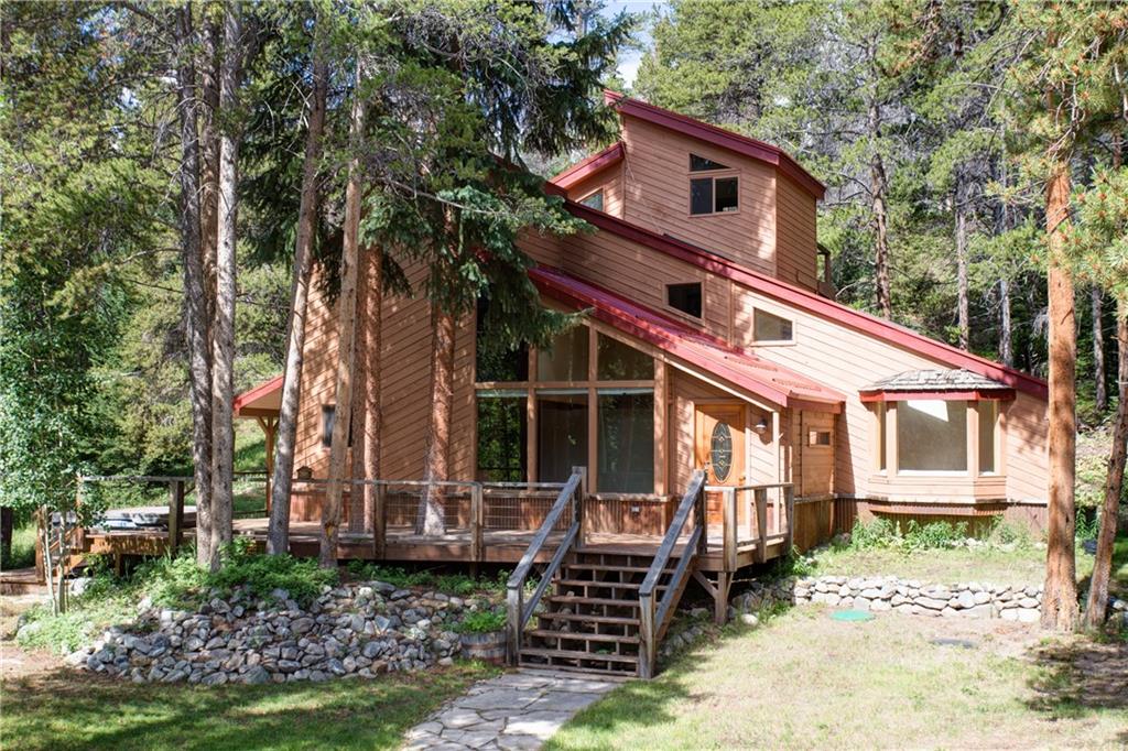 224 Spruce Creek Road Breckenridge, CO 80424 - Photo 4 of 21 a front view of a house with a yard