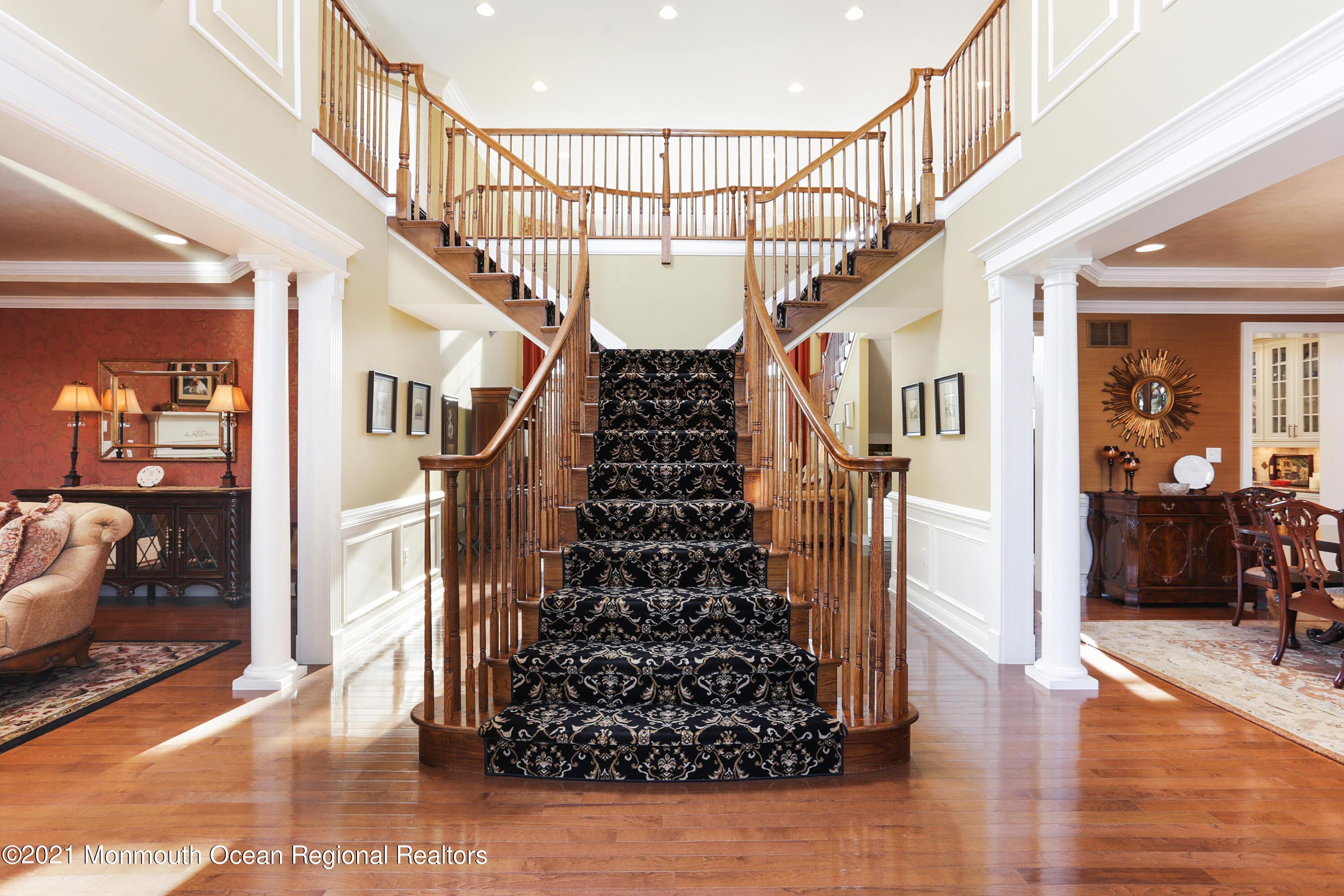 4 Yorktown Road Morganville, NJ 07751 - Photo 5 of 64 a view of entryway with wooden floor